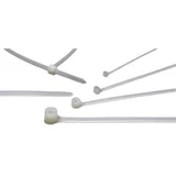 91085-500 TY27M kabelska vezica sa čeličnim perom 340 mm 6.90 mm bijela, prozirna s metalnim jezikom 500 St.