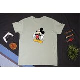  mickey mouse unisex majica pastelno zelena | Eponuda.com