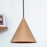  visilica na lanku ETNA II 1xE27/15W/230V, prečnik 18,5 cm, bež | Eponuda.com