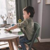 Kinderkraft select otroški stol za hranjenje 3v1 livy™ + calmee™ wood | Shoptok.si