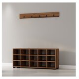Hanah home Cipelarnik Talu Walnut | Eponuda.com
