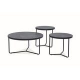  Set stolića DEMETER - MDF + furnir - efekt betona | shoptok.hr