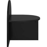  Noćni ormarić Crni hrast 40 x 35,5 x 45,5 cm | shoptok.hr