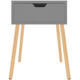 vidaXL Nočna omarica 2 kosa siva 40x40x56 cm iverna plošča | Shoptok.si