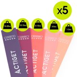  ACT0105 TRAKE ZA OTPOR ZA VJEŽBE 5 KOM. | shoptok.hr
