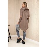 Kesi Insulated sweatshirt with a longer mocha back | Shoptok.si