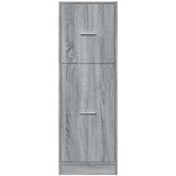 vidaXL Ormarić za lijekove boja hrasta 40x41x118 cm konstruirano drvo | shoptok.hr