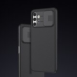 Nillkin CamShield etui z zaščito za kamero Samsung Galaxy A32 5G črne barve | Shoptok.si