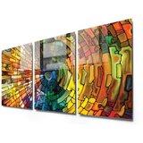 WALLXPERT dekorativna slika od kaljenog stakla (3 komada) 2000 45 x 65 | ePonuda.com