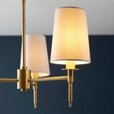  Endon 99456 - Luster na šipci 3xE14/6W/230V zlatna/bela | Eponuda.com