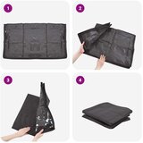  Kutija za pohranu s prozirnim prozorom na vrhu 6 pcs Antracit | shoptok.hr