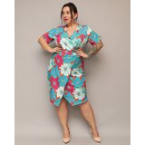Resti Women's floral fabric dress PLUS SIZE | Shoptok.si