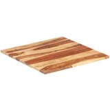 vidaXL stolna ploča od masivnog drva šišama 25 - 27 mm 70 x 70 cm | shoptok.hr