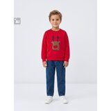 Sinsay Božićna crewneck majica s motivom soba Slike