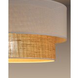  plafonsko svetlo borho 1xE27/60W/230V, ø 50 cm, belo/juta | Eponuda.com
