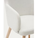 Kave Home Kremno bel jedilni stol Nelida – | Shoptok.si