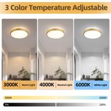  Brilagi - LED prigušiva svetiljka GLASS POOL DOUBLE LED/48W/230V 40 cm zlatna + daljinski upravljač | Eponuda.com