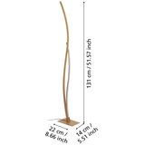 Eglo 901214 - LED stajaća lampa GRISOLIA LED/20W/230V 4000K bež | Eponuda.com