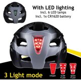  Biciklistička Kaciga za Odrasle Dunlop M Crna LED Svjetlo | shoptok.hr