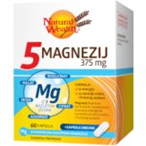 Natural Wealth 5 Magnezij 375mg Cijene
