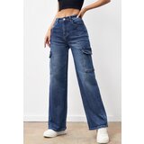 Beloved Emiliano wide-leg cargo jeans hlače Cene