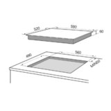 Master Kitchen MKHC 6042 D-O BK | Eponuda.ba