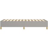  Za krevet s oprugama svjetlosivi 100x200 cm od tkanine | shoptok.hr
