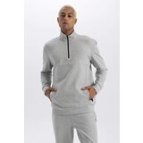 Defacto Standard Fit Long Sleeve Sweatshirt