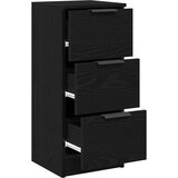  Kreveta 2 kom. Crni hrast 30 x 30 x 70 cm Konstruirano drvo | shoptok.hr