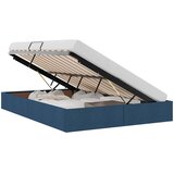  Otomanski krevet s pohranom Plava 140 x 200 cm tkanina | shoptok.hr