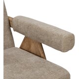 Ixia Bež sedežna garnitura iz šenilje 134 cm Rest – | Shoptok.si