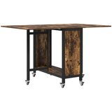  Sklopivi blagovaonski stol s kotačićima 130 x 80 x 76,5 cm | Eponuda.com