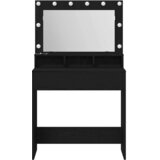  Toaletni stol Crni hrast 75,5 x 41 x 135 cm Konstruirano drvo | Eponuda.com