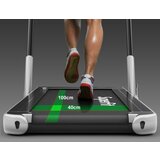  Električna traka za trčanje s podešavanjem brzine na daljinsko upravljanje, bluetooth funkcija - srebrna | shoptok.hr