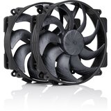 Noctua NF-A14x25r G2 PWM Sx2-PP chromax.black - dual fan set, black | shoptok.hr