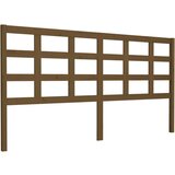  Posteljno vzglavje medeno rjavo 185,5x4x100 cm trdna borovina, (20684297) | Shoptok.si