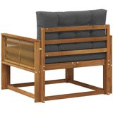  Srednja sofa za van Prirodna - Prirodno i antracit Kava užad | shoptok.hr