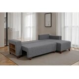 Atelier Del Sofa Ugaona sofa na razvlačenje Tloft Mini, 260 x 160 cm, Siva | Eponuda.ba