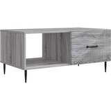  Kava Stol Siva sonoma 90 x 50 x 40 cm Konstruirano drvo | shoptok.hr