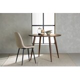 Venture Home Sanford okrugli blagovaonski stol ⌀100 cm, tamnosmeđi | shoptok.hr