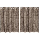  Baršunaste zavjese 2 pcs Boja cappuccina 140 x 140 cm Baršun | shoptok.hr