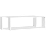  Kockaste zidne police 2 kom bijele 80 x 15 x 26 5 cm od iverice | shoptok.hr