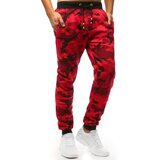 DStreet Men's Jogger Sweatpants Camo-Red | Shoptok.si