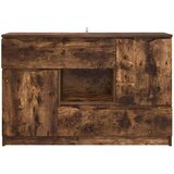  Strani šal Dimljeni oreh 100 x 30 x 65,6 Konstruiran les, (5000092495) | Shoptok.si