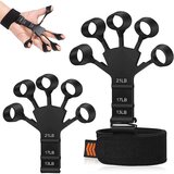 INF Trenažer za prste s 3 različnimi upori, 2 paketa Black M, (21297193) | Shoptok.si