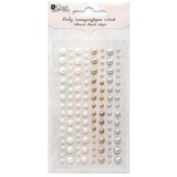  Dekorativne perle Mocca Cream - 120 kom (pribor za izrazu) Cene