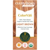 CULTIVATOR'S ColorVãti Organska zeliščna barva za lase - 06 svetlo rjava - 100 g | Shoptok.si