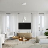 Sollux Obesna svetilka HALO 3P bela, (5000352314) | Shoptok.si