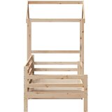  Dnevni krevet s krovom bez madraca 80x200 cm Masivno drvo | shoptok.hr