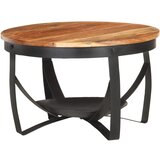 Furnova Klubska mizica Ø 68x43 cm trden akacijev les, (21913668) | Shoptok.si